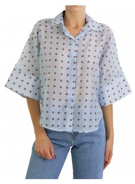 Camicia con pois